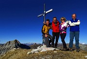 63 Alla croce di vetta del Monte Secco  (2293 m) con Pegherolo